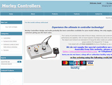 Tablet Screenshot of morleycontrollers.com